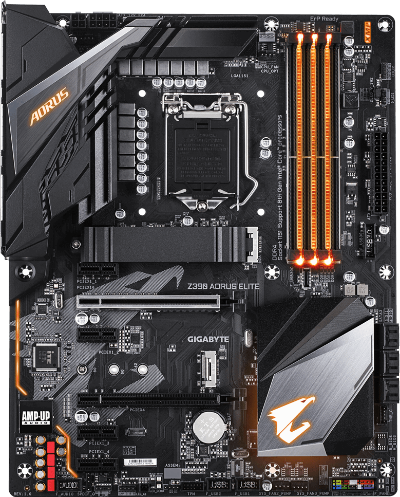 Совместимость gigabyte z390 aorus elite